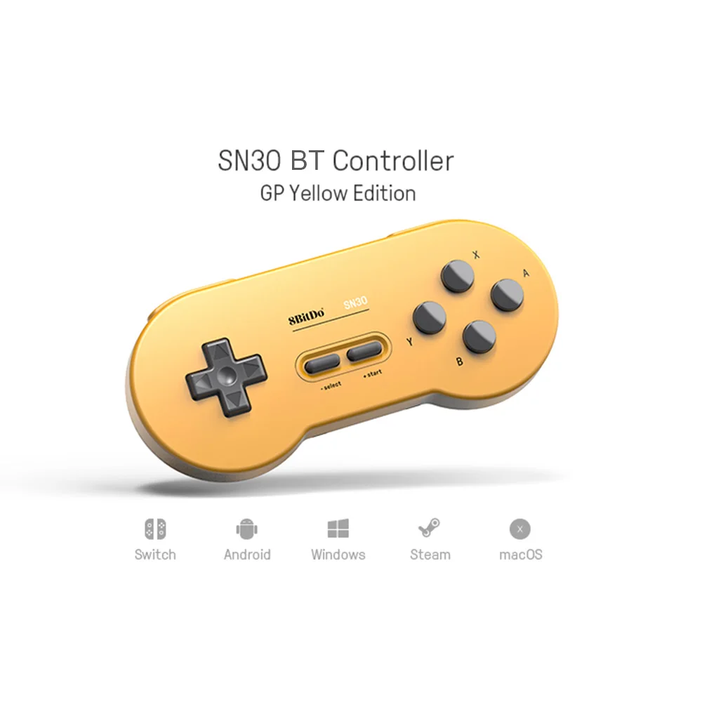 8Bitdo SN30 Ретро BT контроллер геймпад для переключения игр хост телефон компьютер использование