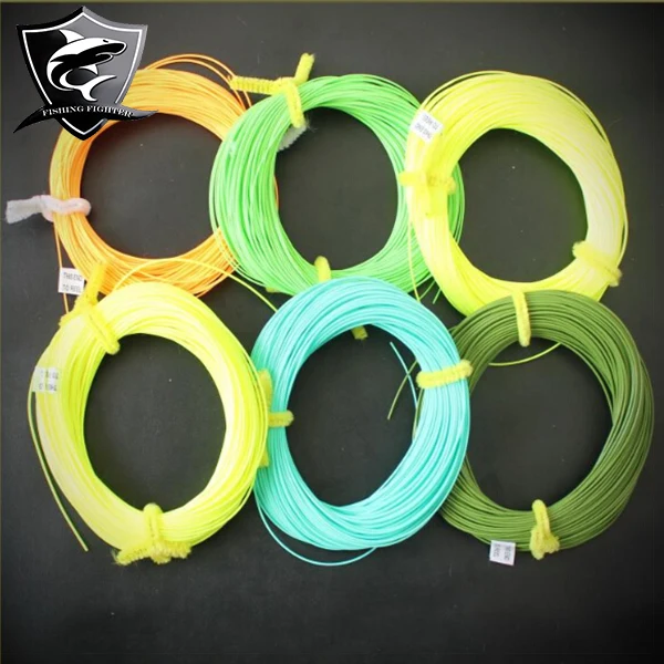 New 6 Pieces/Lot Multi Color 2 3 4 5 6 7 8 Fly Fishing Line Set Hollow