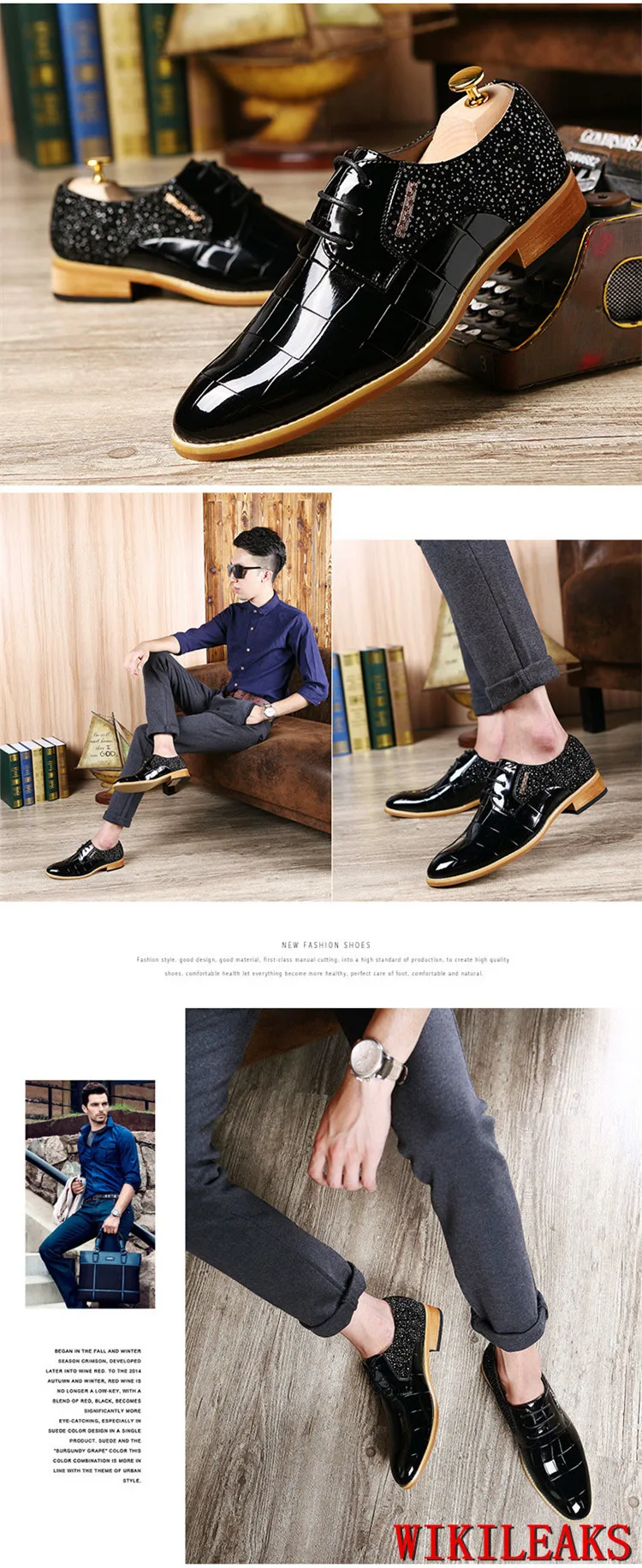 Мужские модельные туфли из лакированной кожи под крокодиловую кожу, на шнуровке, оксфорды для мужчин, итальянский бренд, официальные