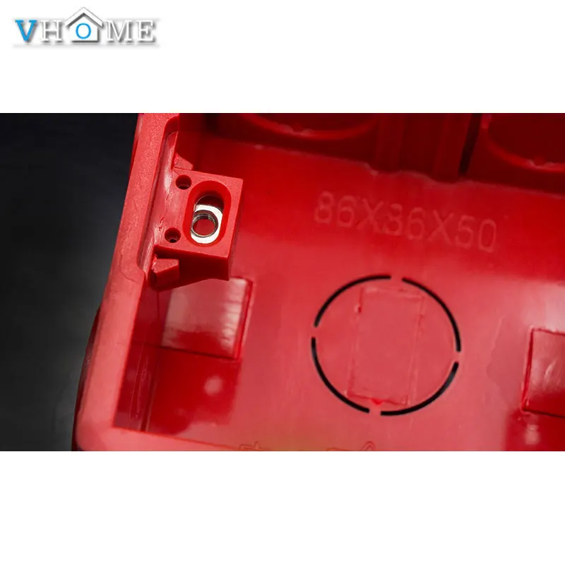 Vhome регулируемая Монтажная коробка внутренняя кассета 86 мм * 83 50 для типов