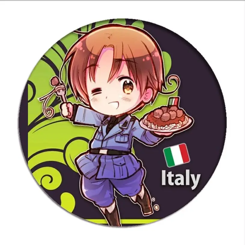Details about   Axis Power Hetalia Cosplay Badge Collect For Backpacks Button Brooch Pins Gift 