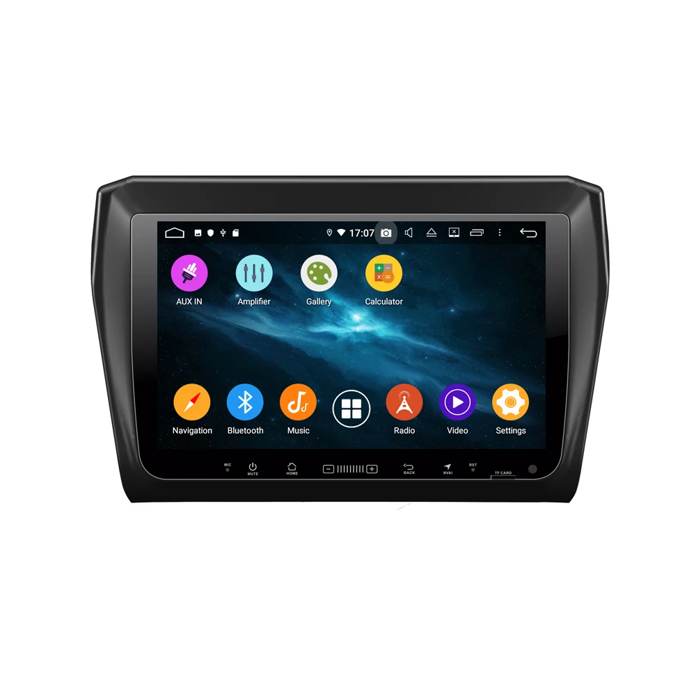 Top Aotsr Android 9.0 Car Player No DVD GPS Radio for SUZUKI SWIFT  2017-2018 navigation multimedia stereo auto Headunit DSP 64GB 2