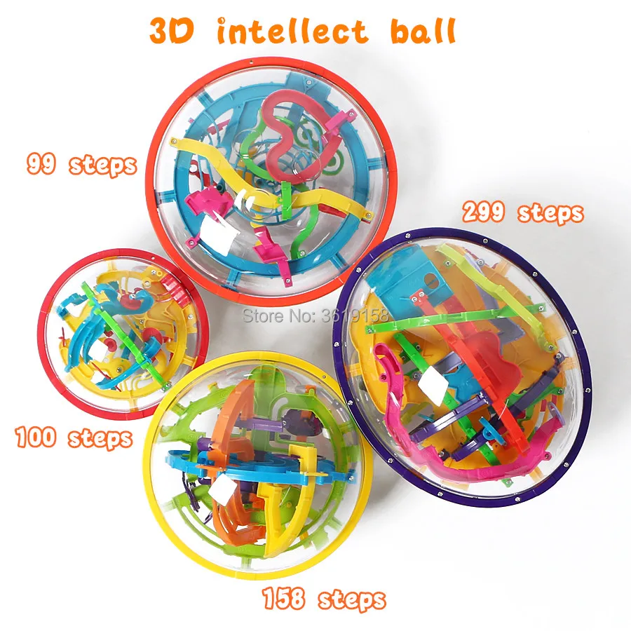 Boule labyrinthe magique 3D 100 niveaux balle intelligente boule