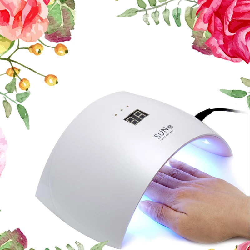 

SUN9S UV Lamp 24W Nail Lamp USB Charge SUN9C Nail Dryer with LCD and Button Timer Nail Gel Lamp for Curing All Gels Polish