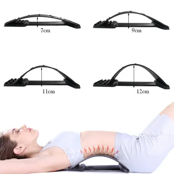 

Back Massage Stretcher Stretching tools SPA Magic Waist Support Neck Relax Spine Pain Cervical lumbar traction Humpback Device