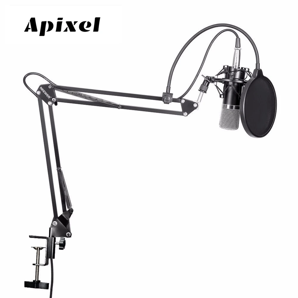 New NW 700 Professional Condenser Microphone + NW 35 Scissor Arm Stand