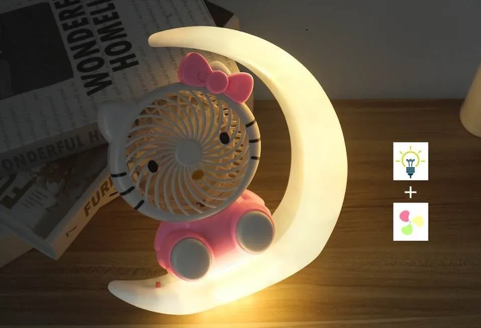 Hello kitty Cartoon LED Night Light Table Desk Lamp8