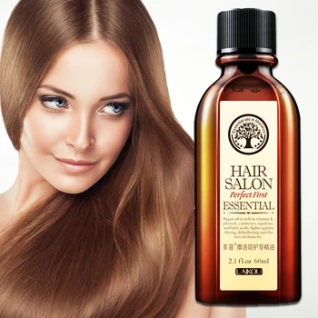 

2pcs/lot Brand 60ml Morocco argan oil Hair care Keratin Pure Glycerol Nut Oil Hair Mask Essential Moroccan Oil For Hair