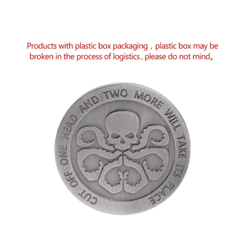 Commemorative Coin SHIELD Movie Collection Gifts Souvenir Crafts Art Bitcoin BTC Commemorative Coin SHIELD Movie Collection Gifts Souvenir Crafts Art Bitcoin BTC