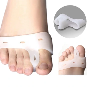 1PC Hallux Valgus Pro Foot Toes Separator Silicone Gel Thumb Big Toe Bunion Corrector Shield Orthopedic Braces Correct Orthotics