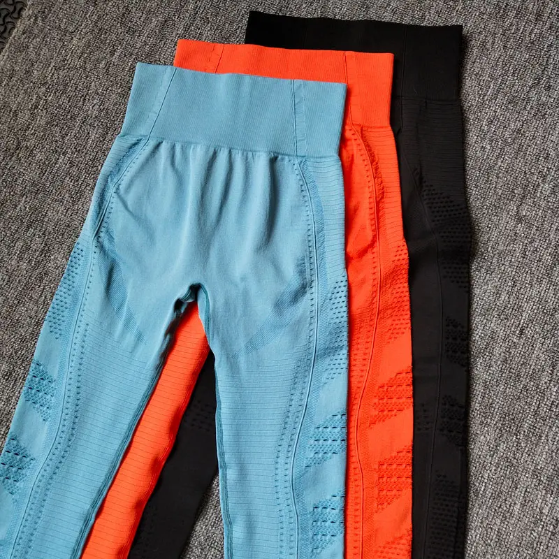 Rough Loli Seamless yoga pants high waist tummy control yoga legging scrunch butt legging fitness gym tights athletic leggings