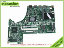 laptop motherboard for lenovo ideapad U310 11S90000204 DA0LZ7MB8E0 i3-2367M HM77 GMA HD4000 DDR3