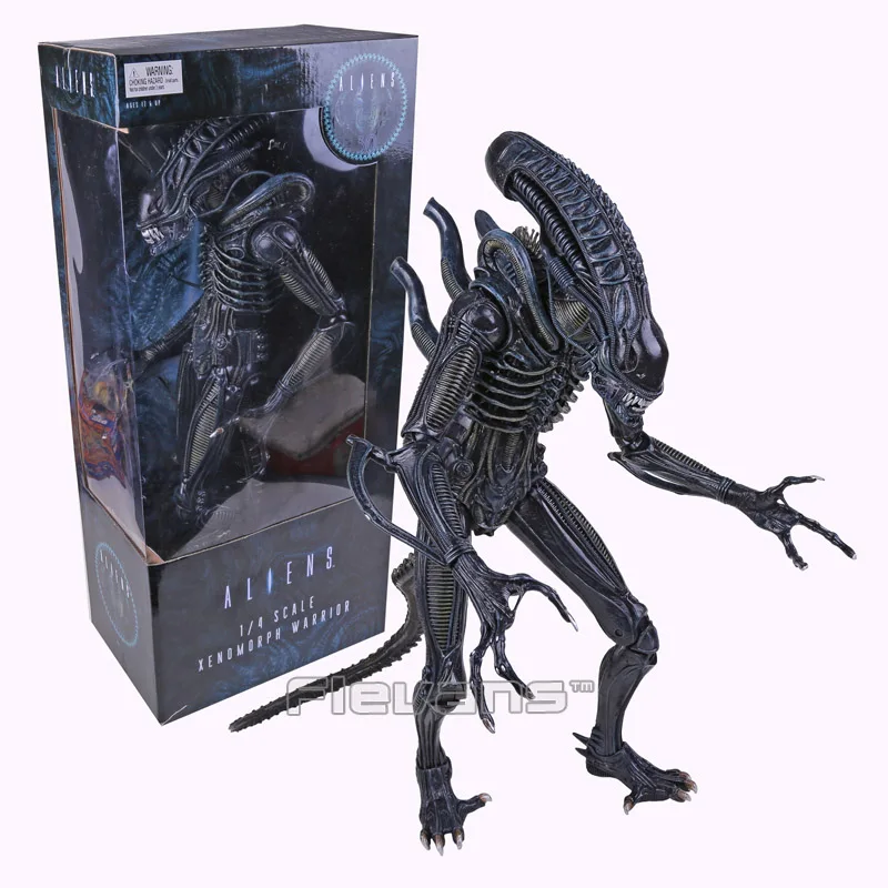 

NECA Aliens 1/4 Scale Xenomorph Warrior Super Big PVC Action Figure Collectible Model Toy 18" EMS Free Shipping