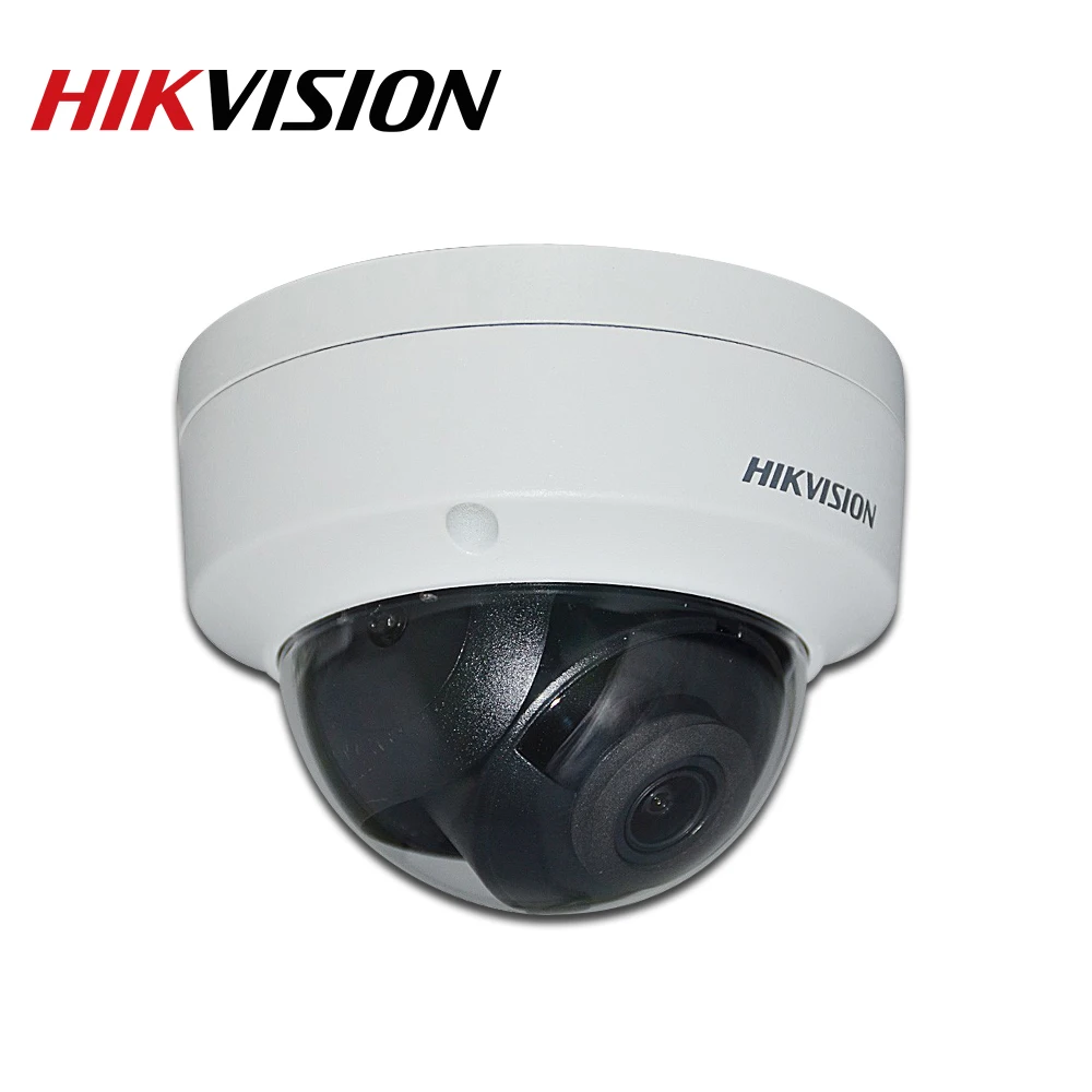 Hikvision оригинальная ip-камера DS-2CD2185FWD-I 8MP Сетевая купольная POE ip-камера H.265 CCTV камера sd-карта слот IK10 IP67
