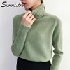 SURMIITRO Knitted Sweater Women 2022 Autumn Winter Korean Cashmere Turtleneck Long Sleeve Pullover Female Jumper Knitwear ► Photo 1/6