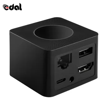 

Computer Accessory Q2 Ethernet Port RJ45 2.4G&5G Dual-band Wireless Audio video Adapter Screen Windows Screen Sharing Device