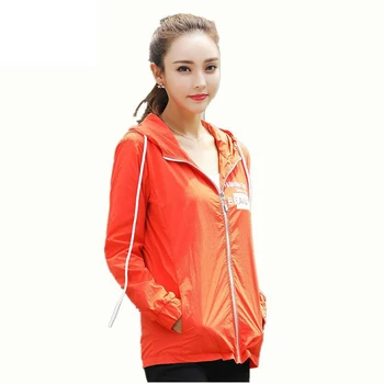 

2019 Spring Autumn Women Jacket New Fashion Loose Hooded Thin Outerwear Fashion Long Sleeve Stitching Printing Short Coats Z129