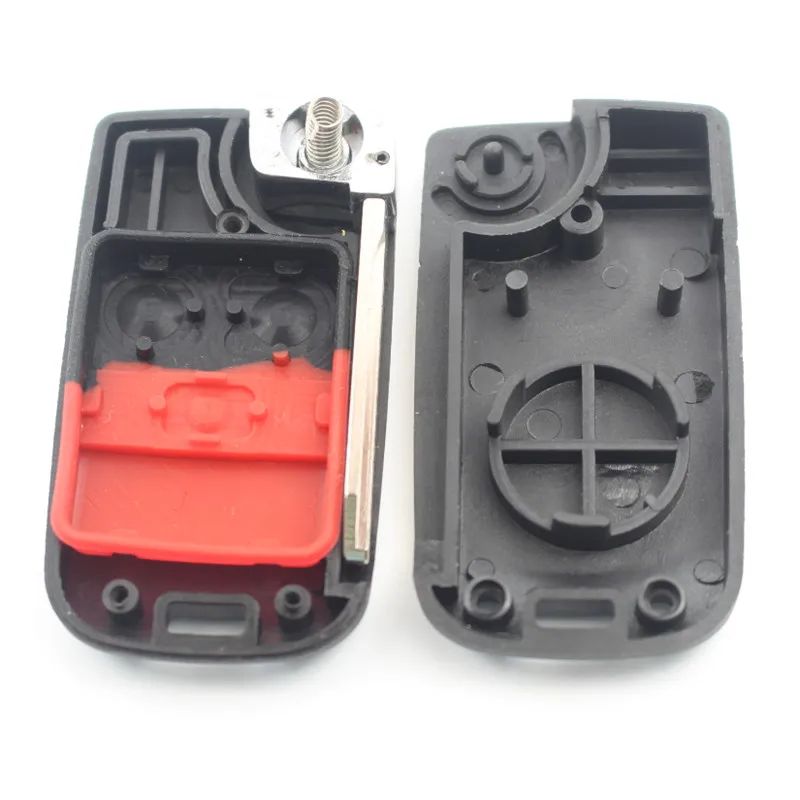 XIEAILI 10 шт OEM 3 кнопки изменение флип складной удаленный ключевой чехла для Ford F150/E150/F250 брелок случае S481
