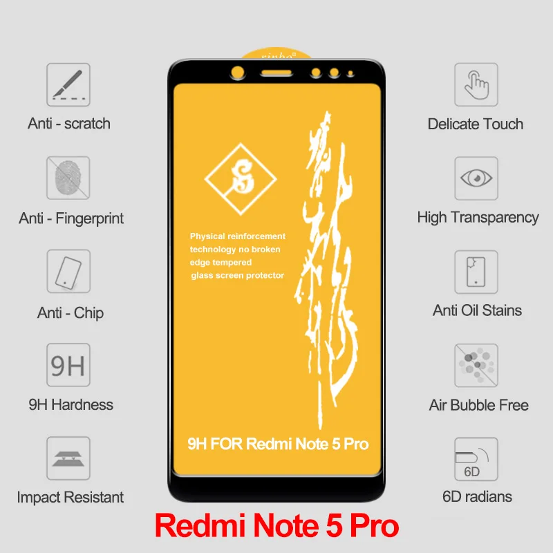 6D закаленное стекло для Xiao mi Red mi Note 7 8 6 Pro 6A 7A Защитное стекло для Xiaomi mi 9T 9 защитное стекло на красном mi Note 8 Pro 7 6