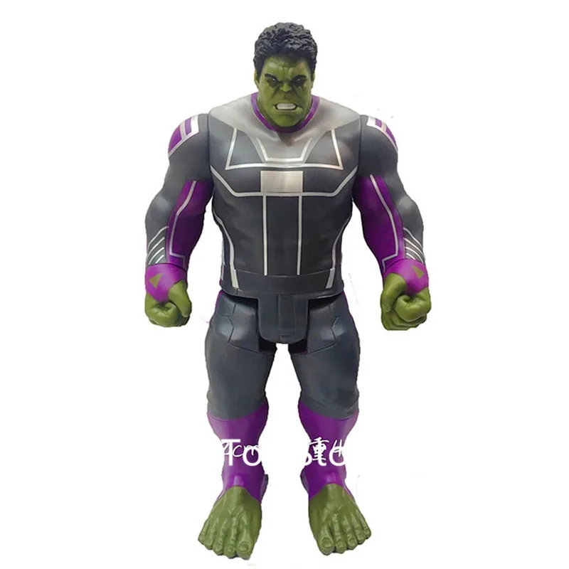 

30cm Avengers 4 Endgame Super Hero Series Hulk Captain Marvel Carol Danvers Action Figure Toys For Children Birthday Gifts