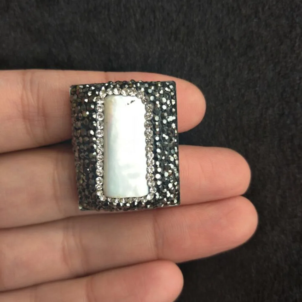 Открытым Shell Pearl Кольца Bague Homme мужская мода Обручение кольцо Для мужчин ювелирные изделия Анель Feminino Регулируемые кольца для Для женщин Подарки