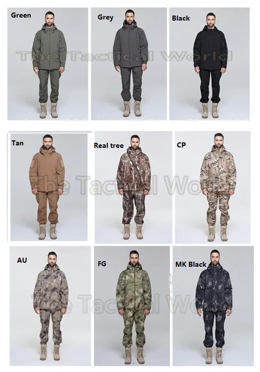 Охотничья одежда TAD gear мягкая оболочка камуфляжная тактическая куртка набор армейское водонепроницаемое пальто Военная куртка брюки страйкбол пейнтбол