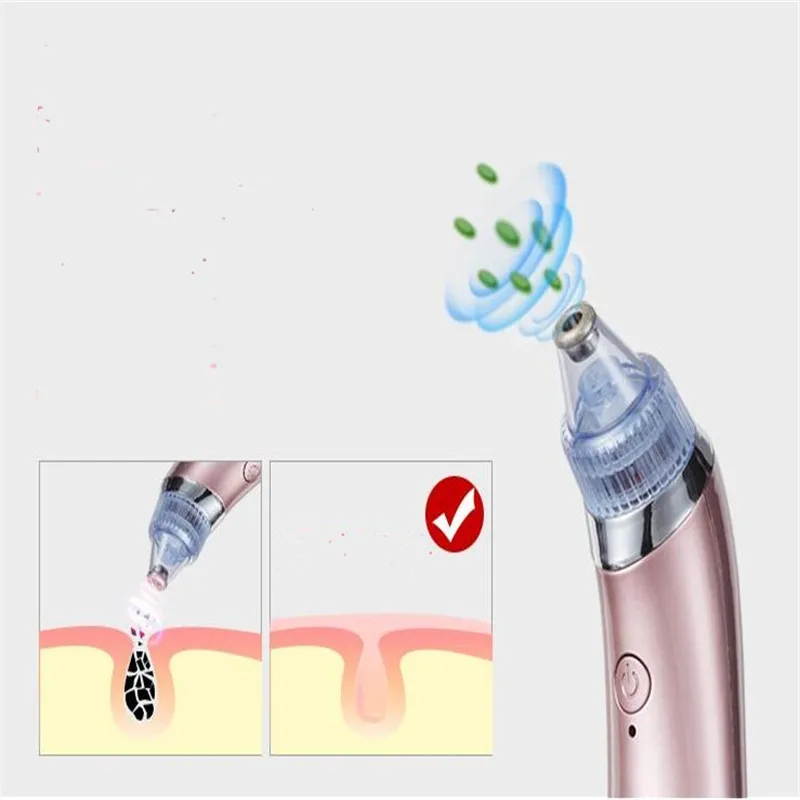 Электрический Очиститель пор для лица черные точки на носу Очищение лица Очищение pustule средство для удаления акне вакуумное Очищение лица Уход за кожей