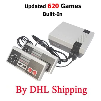 

DHL 30pcs Mini TV Handheld Video Game Console For Nes with 620 Different Built-in Games