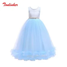 Christmas Girls Princess Cosplay Big Kids Dress Girl Sleeveless Bridal Gown Prom Dress Kids Party Pageant Ball Gown Dress princess fluffy dress for girls pageant dress floral kids evening ball gown long girls prom dress pink party dress for girls