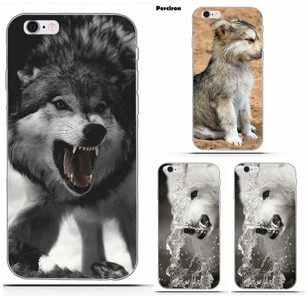 

Perciron Soft TPU Cases Covers Wolf For Xiaomi Redmi Note 2 3 3S 4 4A 4X 5 5A 6 6A Pro Plus