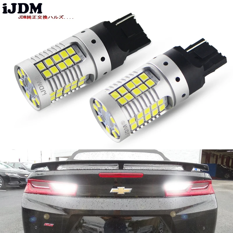 2шт Canbus безошибочный 21 Вт 55 SMD 3030 7440 7444 T20 W21W светодиодный Сменные лампы для евро