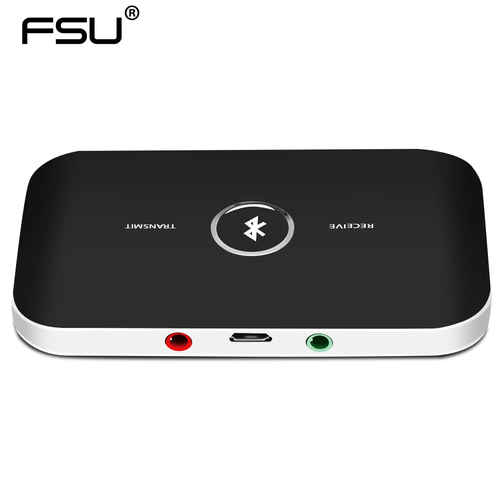 

Bluetooth 2-in-1 audio receiver/transmitter with 3.5MM stereo audio port adpat for TV PC CD player ipad iphone