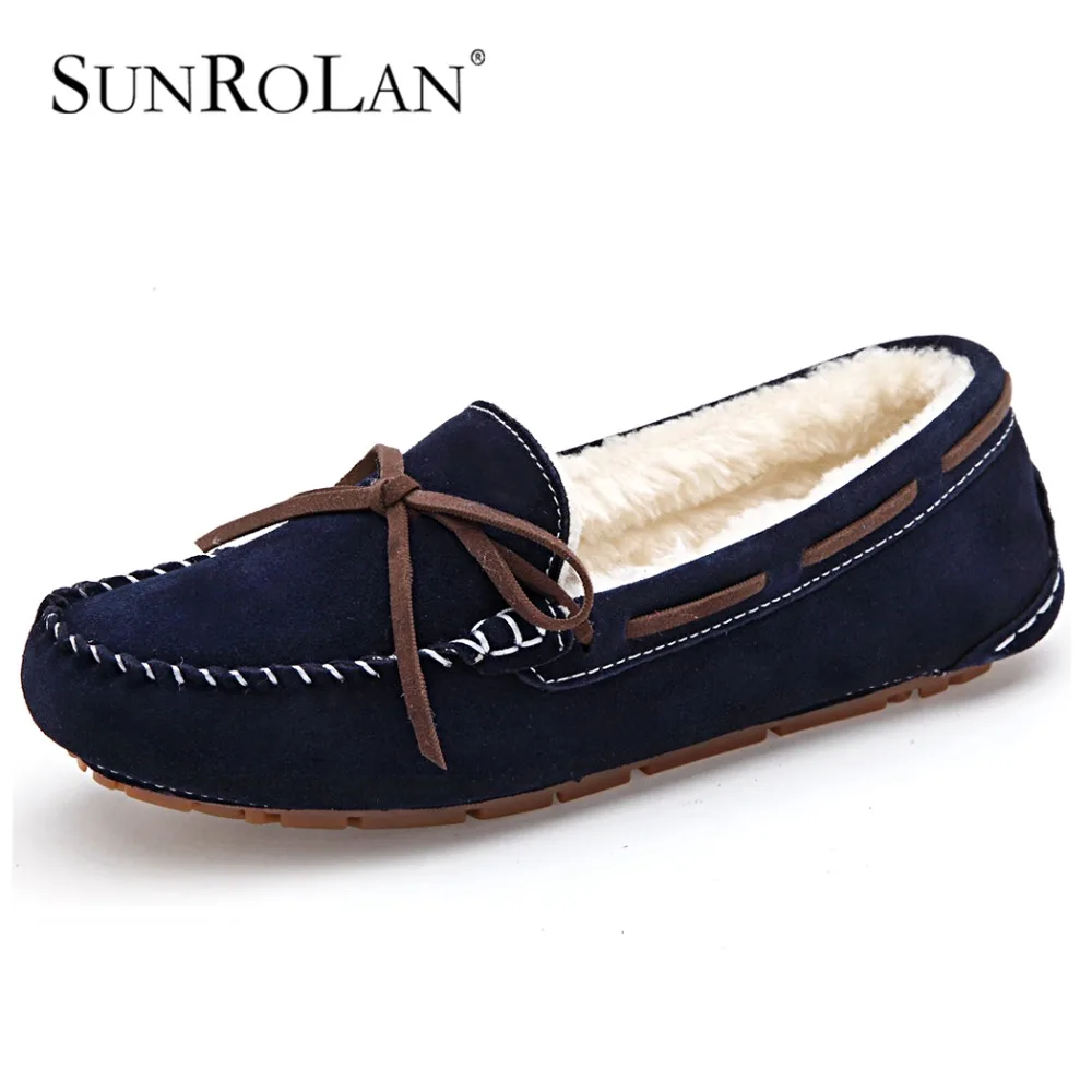 mujeres mocasines de de piel de invierno forrado slip on mocasines mujeres caliente suave la plana de conducción mocasines zapatos del barco de la mujer 821|loafers boat shoes|boat