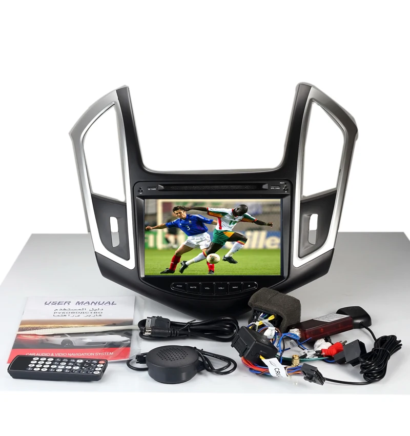 

MTK3360 faster speed 512Mb RAM WINCE 6.0 car DVD player 1080P gps fit for Chevrolet Cruze 2013 2014 RADIO bluetooth map navi