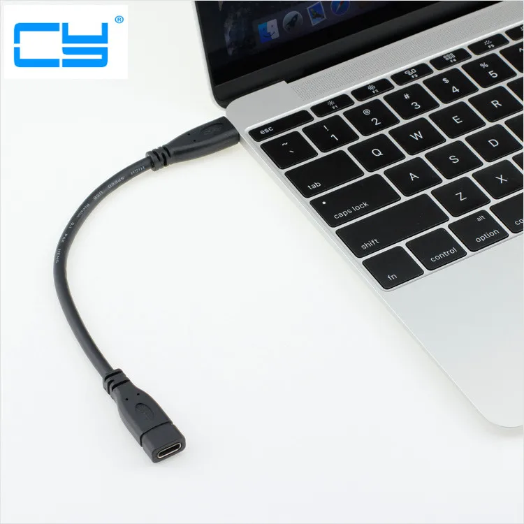 USB 3 1 Type-C Штекерный разъем для зарядки расширенная линия передачи данных MacBook