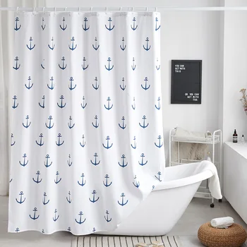 

High-grade Bathroom Curtain Suit Without Punching, Thickening, Mildew-proof and Waterproof Bathroom Curtain Bathroom Partition