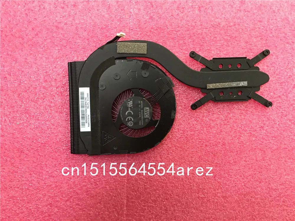 Original para Lenovo Thinkpad X280 Cpu Conjunto do Dissipador de Calor Ventilador Refrigeração Radiador Cooler 01lx666 01lx665 Novo - Imagem 2