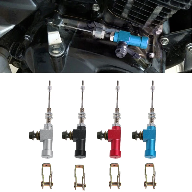 

High Quality 1 Pc Motorcycle Hydraulic Clutch Master Cylinder Rod Brake Pump M10x1.25mm Aluminum