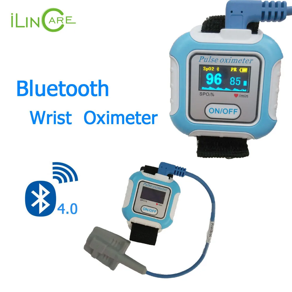 Buy Bluetooth 4.0 Wrist pulse oximeter Digital pulse