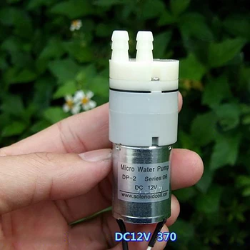 

DC 12V 370 Model Low Noise Micro Water Pump 3 Bar Negative Pressure Large Suction High Lift 66L/H Large Flow Diaphragm Pump