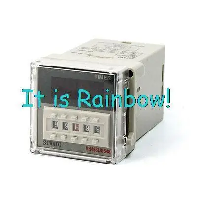 

Free Shipping DH48S-2Z 0.01s-99h99m DC24V 4 Digit Digital Display Timer Time Relay