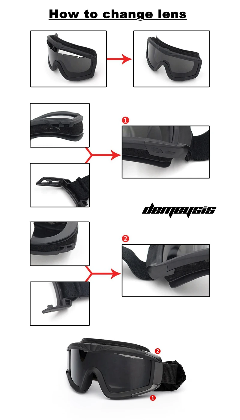 Тактические Солнцезащитные очки, очки для спорта на открытом воздухе ...