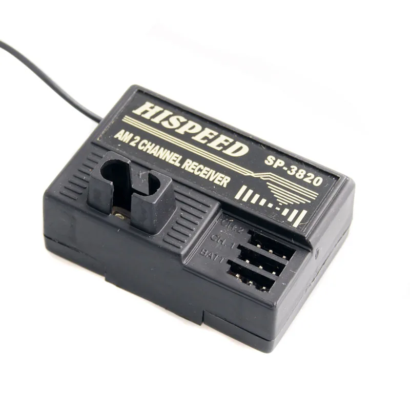 

02071 AM 2 Channel HISPEED Receiver SP-3820 For HSP 1/10 RC Car 94101 94105 94108,For a variety of HSP models
