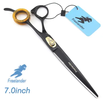 

Professional Shears Dog Pet Grooming 7.0inch Cutting Scissors Polishing Tool Animal Haircut Suppliers Instruments High Quality