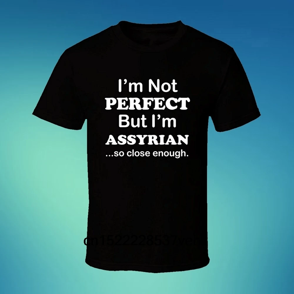

I'm Not Perfect But I'm Assyrian So Close Enough Funny Gift T Shirt
