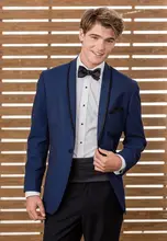 Custom Made New Arrival Men’s Wedding Suits Groom Tailcoats Bridegroom Tuxedos Formal Suits 2 Pieces (Jacket+Pants)