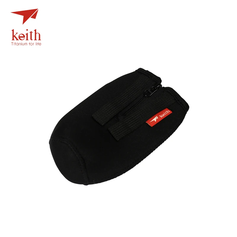

Keith Portable Insulated Waterproof Cloth Titanium Cup Cover Suitable For 400ml,550ml,700ml Bottles Not Including The Bottles