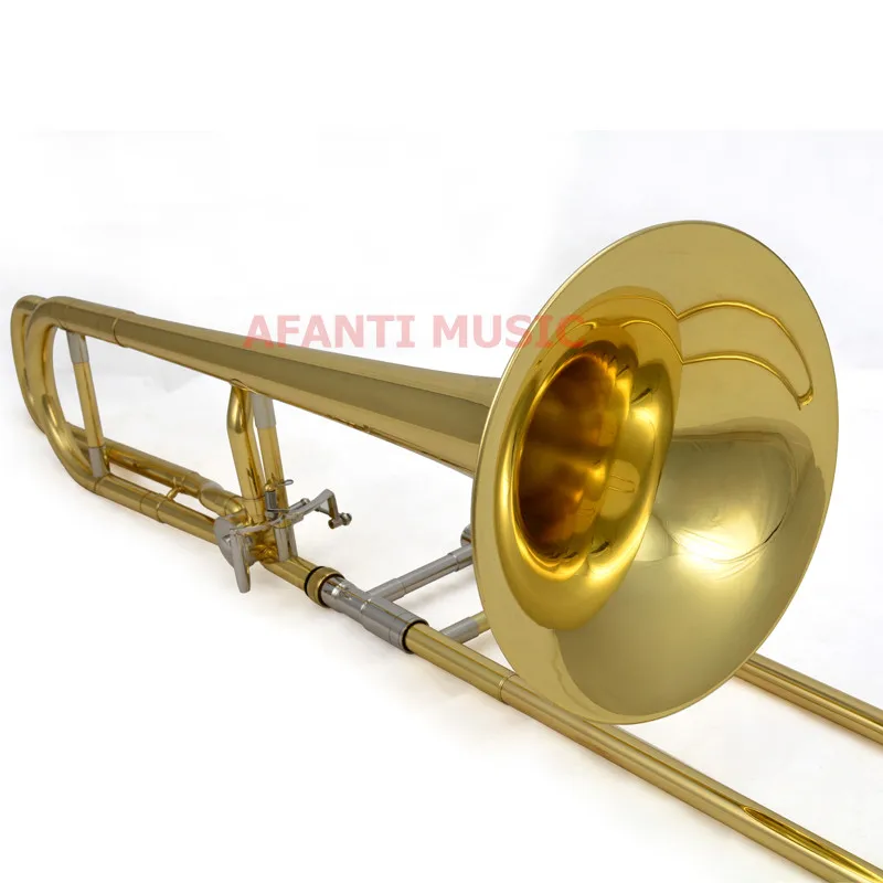 Afanti Tenor Falling Tune B Латунный корпус золотой лак тромбон(ATB-110