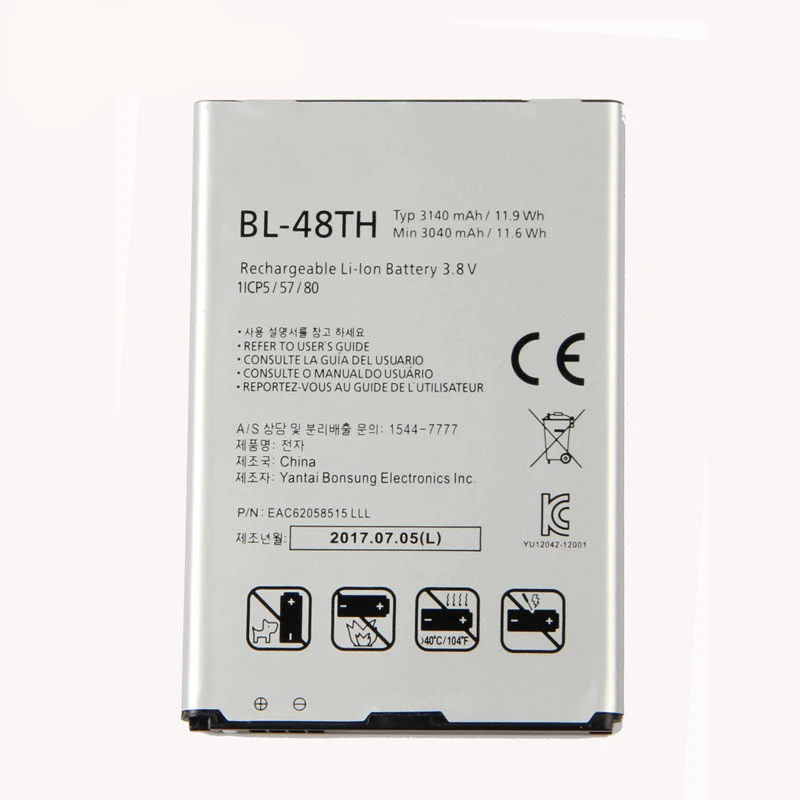 

Original BL-48TH BATTERY for LG E940 E977 F-240K F-240S Optimus G Pro E980 E985 E986 3140mAh