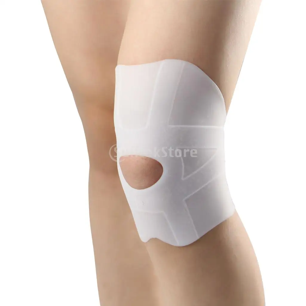 Knee Pad Knee Support Knee Brace Knee Wraps 1 Pair Soft Silicone Gel